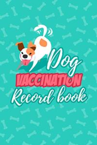 Dog Vaccination Record Book with Adorable Designs