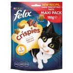 Felix Crispies Beef & Chicken Cat Treats 180g
