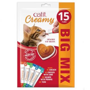 Catit Creamy Lickable Cat Treats Variety Pack
