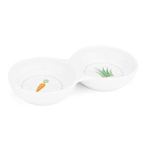 Navaris Ceramic Double Bowl for Small Pets