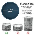 OHMO Silicone Pet Can Lids, 2-Pack