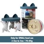 OHMO Silicone Pet Can Lids, 2-Pack