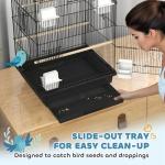 PawHut Bird Cage for Budgies and Canaries