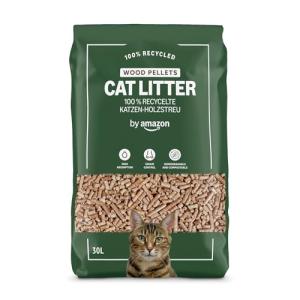 Amazon Cat Litter Pellets - 100% Recycled Wood