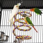 Large Open Top Bird Cage with Rolling Wheels
