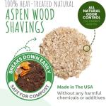 Small Pet Select Natural Aspen Bedding, 41L