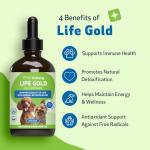 Life Gold Herbal Supplement for Dog Wellness
