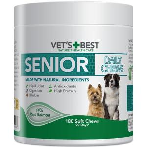 Vet's Best Soft Chews for Senior Dogs 180 Count