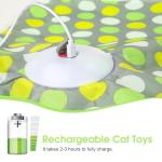 Interactive Feather Cat Toy with Motion & Sounds