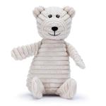 Zappi Co Bear Plush Squeaky Dog Toy