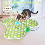Interactive Feather Cat Toy with Motion & Sounds