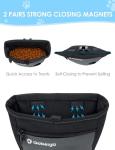 Dog Treat Pouch with Clicker and Poop Dispenser