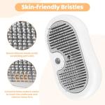 Nepfaivy Cat Steam Brush for Easy Grooming
