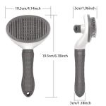 Self-Cleaning Slicker Brush for Dogs and Cats
