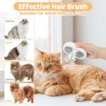 Nepfaivy Cat Steam Brush for Easy Grooming