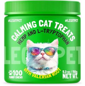 Natural Calming Treats for Stressed Indoor Cats