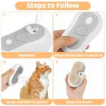 Nepfaivy Cat Steam Brush for Easy Grooming