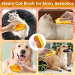 Self-Cleaning Steam Cat Brush with Spray Massage