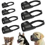 LUCKYPAW Adjustable Dog Muzzle Set for All Sizes