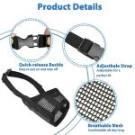 LUCKYPAW Adjustable Dog Muzzle Set for All Sizes