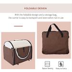 Pawhut Folding Soft Pet Crate for Travel