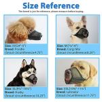 LUCKYPAW Adjustable Dog Muzzle Set for All Sizes