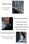 Mess-Free Automatic Bird Feeder for Small Birds