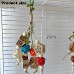 Engaging Beak Grinding Puzzle Toys for Budgies