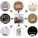 100 Disposable Bird Cage Liners - Cuttable Mats