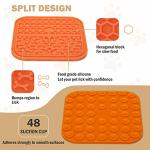 Dog Lick Mat - Slow Feeder Set of 2