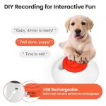 Interactive Dog Puzzle Feeder Toy with Remote
