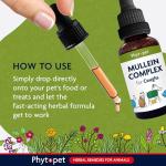 Mullein Complex Herbal Cough Support for Pets
