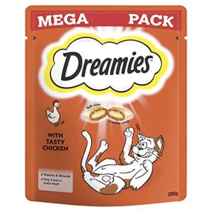 Dreamies Chicken Cat Treats Mega Pack, 200g