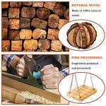 Labeol 11-Piece Natural Wooden Hamster Chew Toys