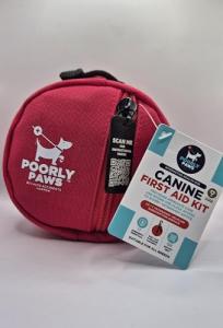 Compact Dog First Aid Kit with Vet Guidance