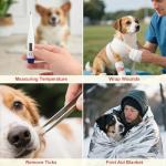 AOBOPLE Pet First Aid Kit for Dogs and Cats