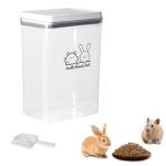 Airtight Pet Food Container for Small Animals