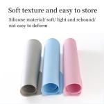 VinPam Anti-Slip Cloud Cat Feeding Mat, Pink