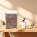 Airtight Pet Food Container for Small Animals