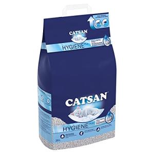 Catsan Hygiene Plus White Cat Litter, 20L