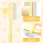 Self-Cleaning Detangling Comb for Dogs and Cats