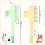 Self-Cleaning Detangling Comb for Dogs and Cats