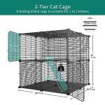 YITAHOME 2-Tier Cat Playpen and Cage