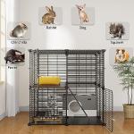 YITAHOME 2-Tier Cat Playpen and Cage