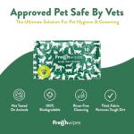FreshWipes Biodegradable Pet Cleaning Wipes - Lavender Mint