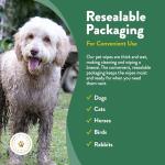 FreshWipes Biodegradable Pet Cleaning Wipes - Lavender Mint