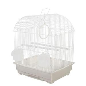 Portable Travel Bird Cage Box - Small White