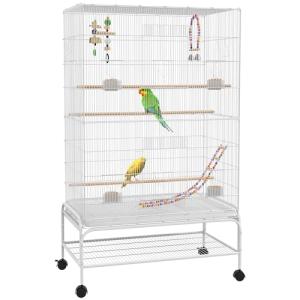 Spacious Bird Cage for Budgies and Parakeets
