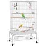 Spacious Bird Cage for Budgies and Parakeets