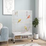 Spacious Bird Cage for Budgies and Parakeets